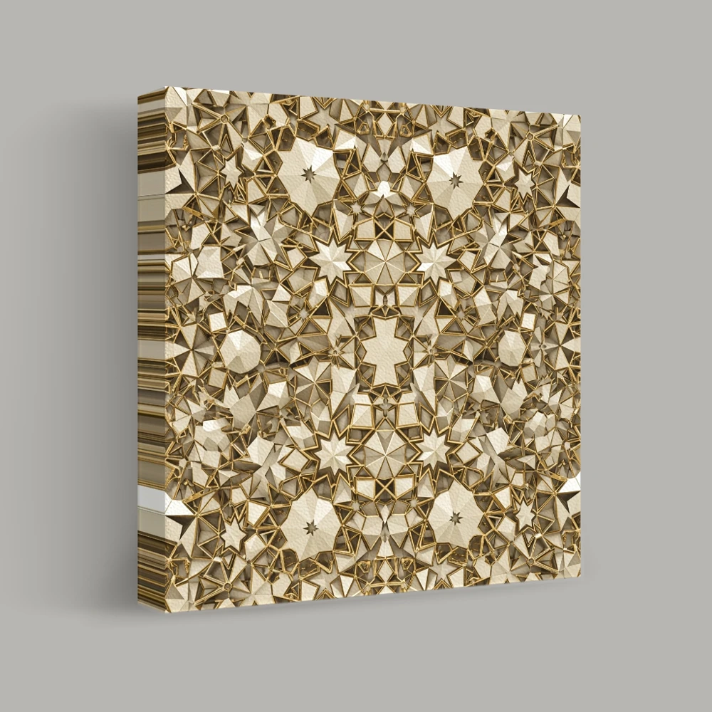 Geometric Intertwine — canvas