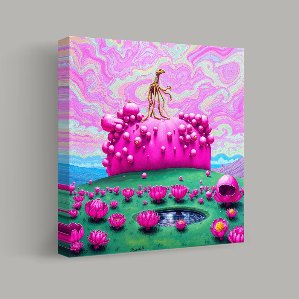Awakening of the Unfamiliar — canvas