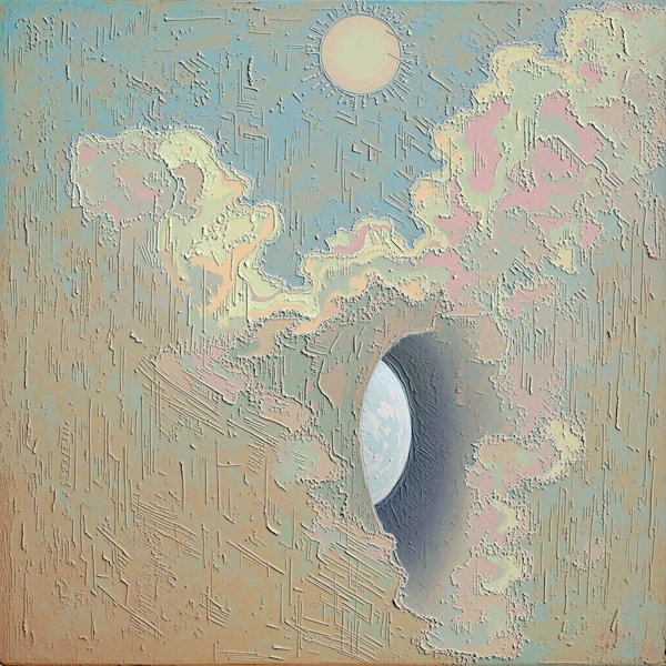 Celestial Whispers in Pastel Skies