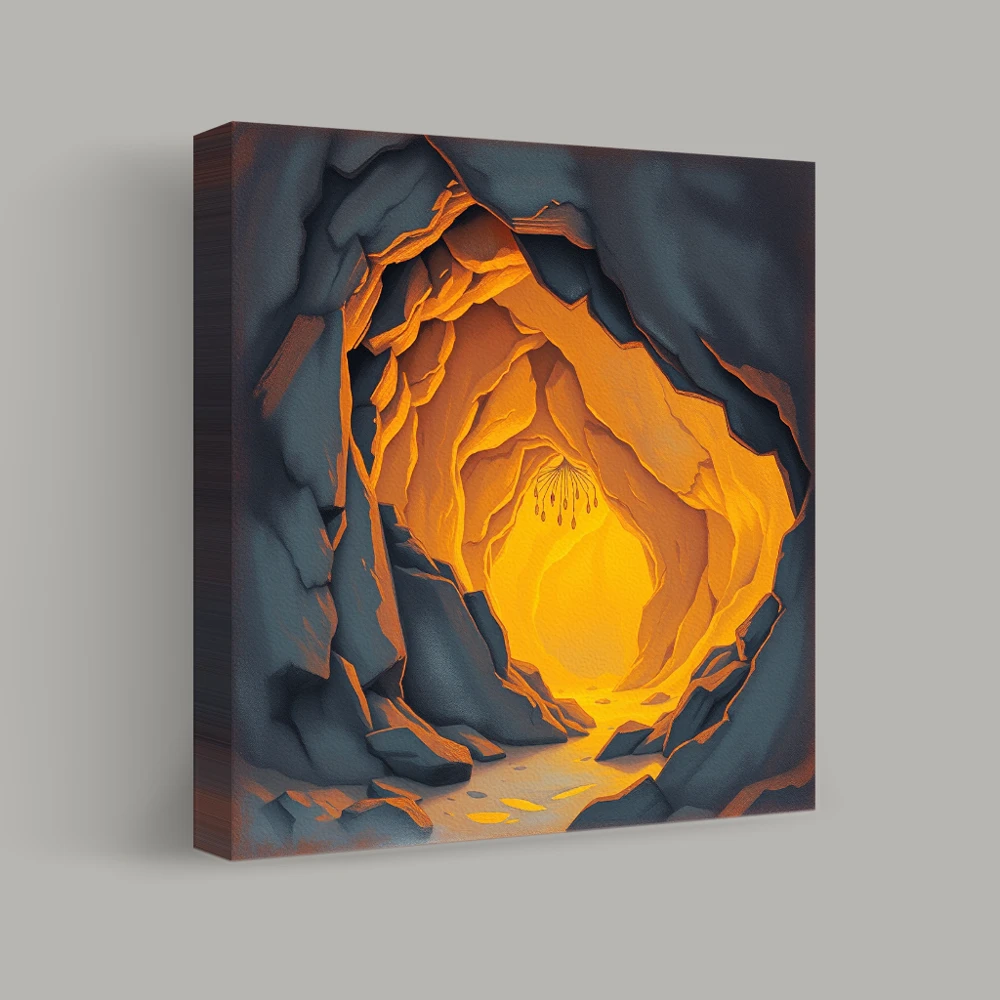 Fiamma del Vuoto — canvas