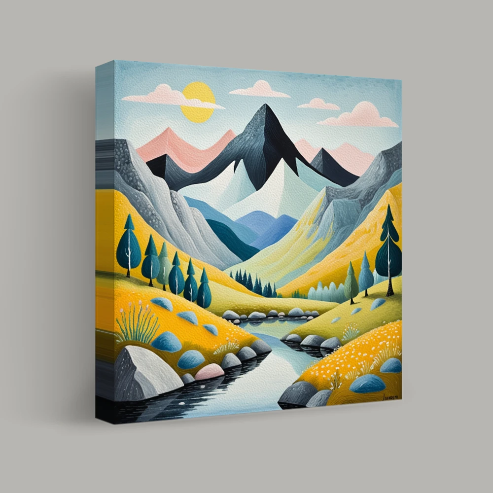 Whisper of the Peaks — canvas