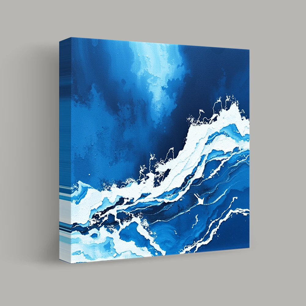 Tides of Azure — canvas