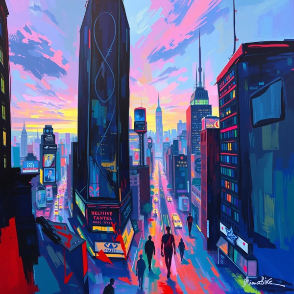 Urban Dusk Reverie