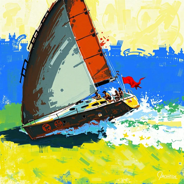 Voyage of Vibrant Skies
