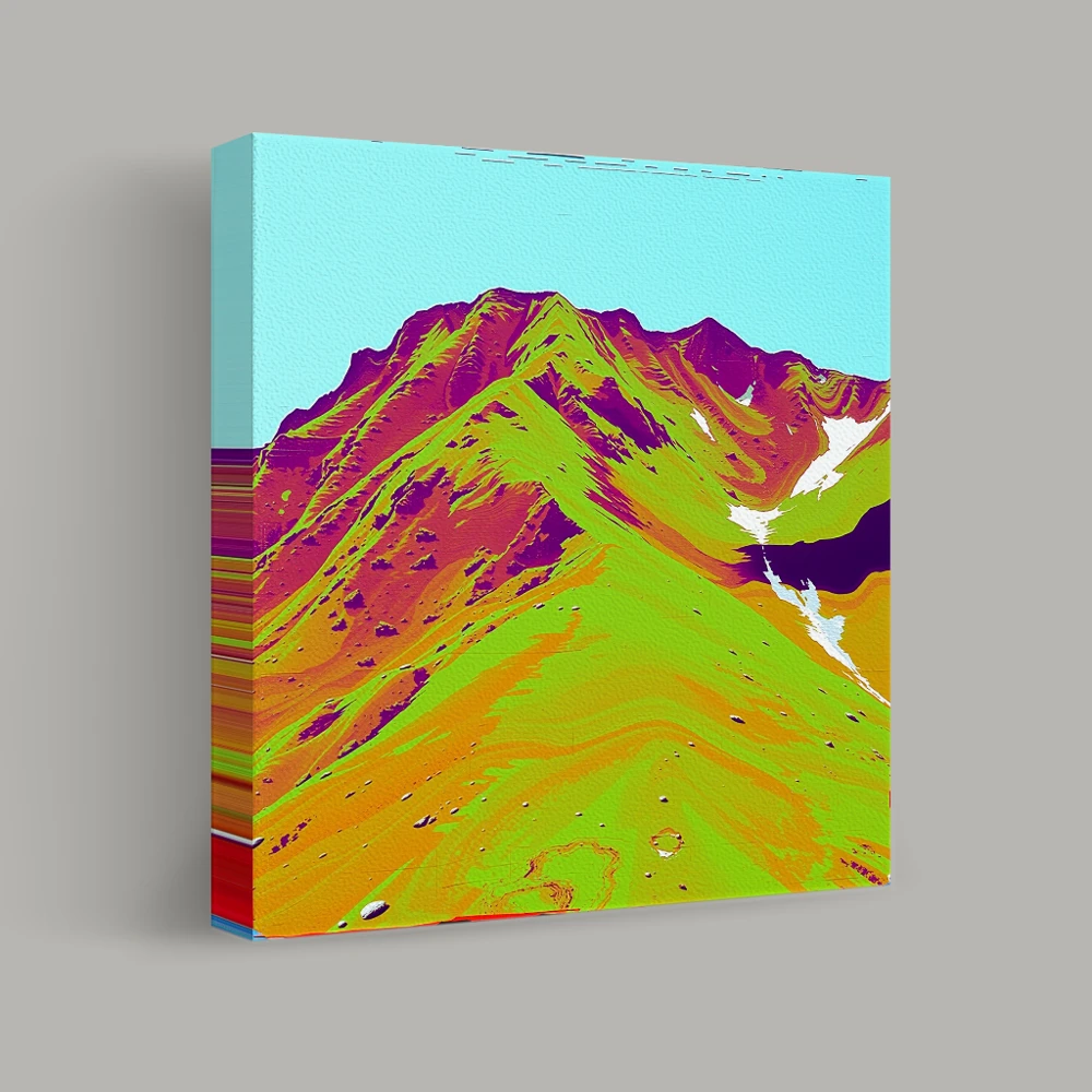 Colors of the Alpine Peaks — canvas