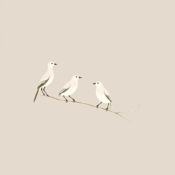 Trio on a Line