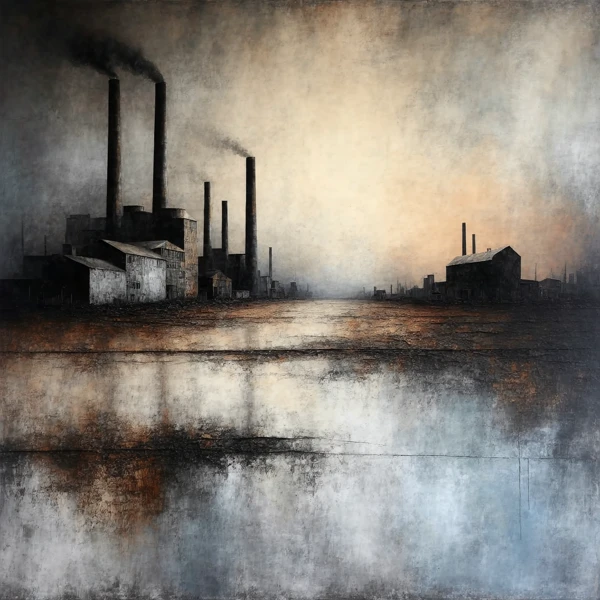 Echoes of Industry at Dusk