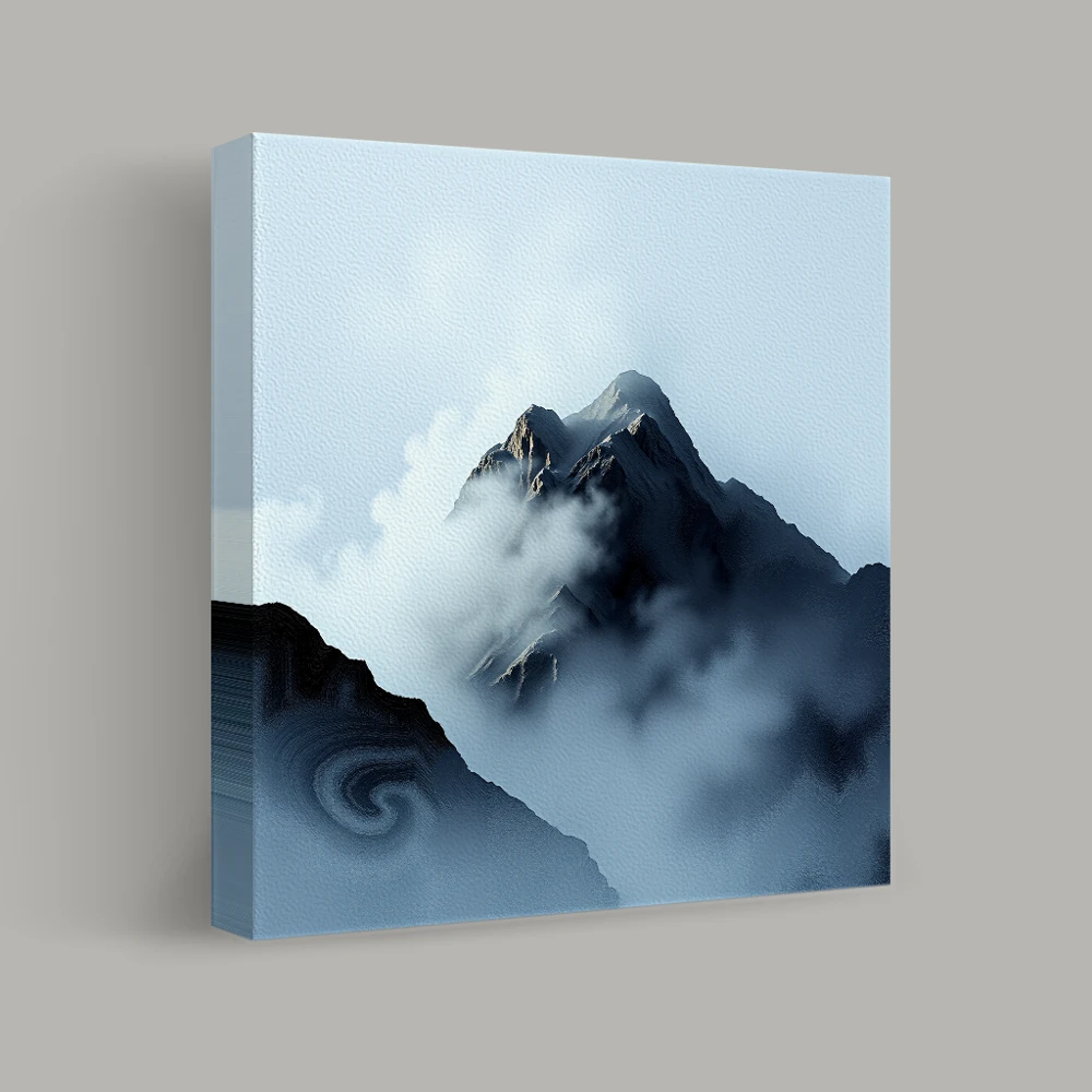 Summit Beyond the Mist — canvas