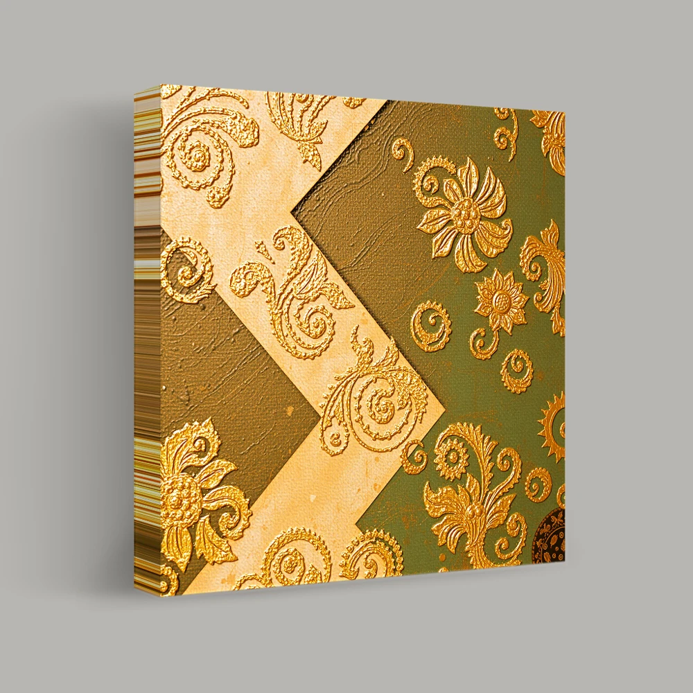 Gilded Patterns — canvas