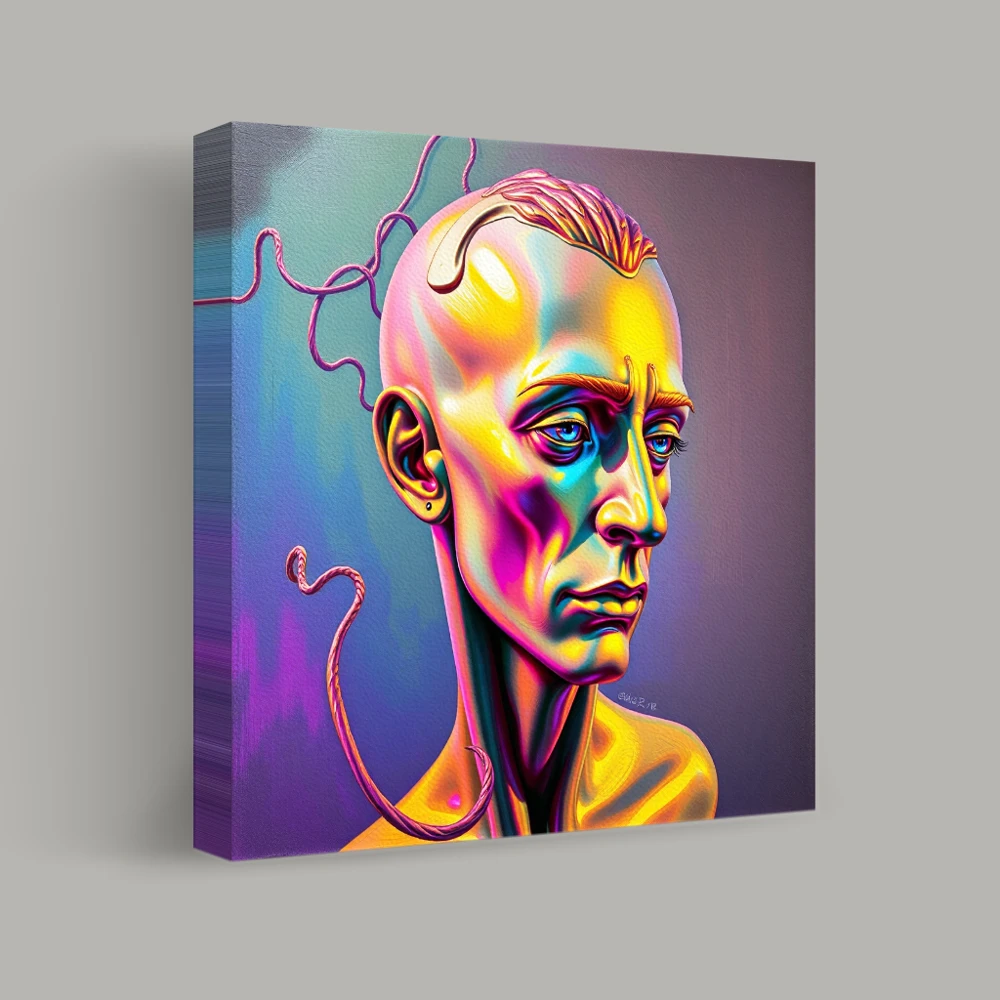 Wired Reflections — canvas