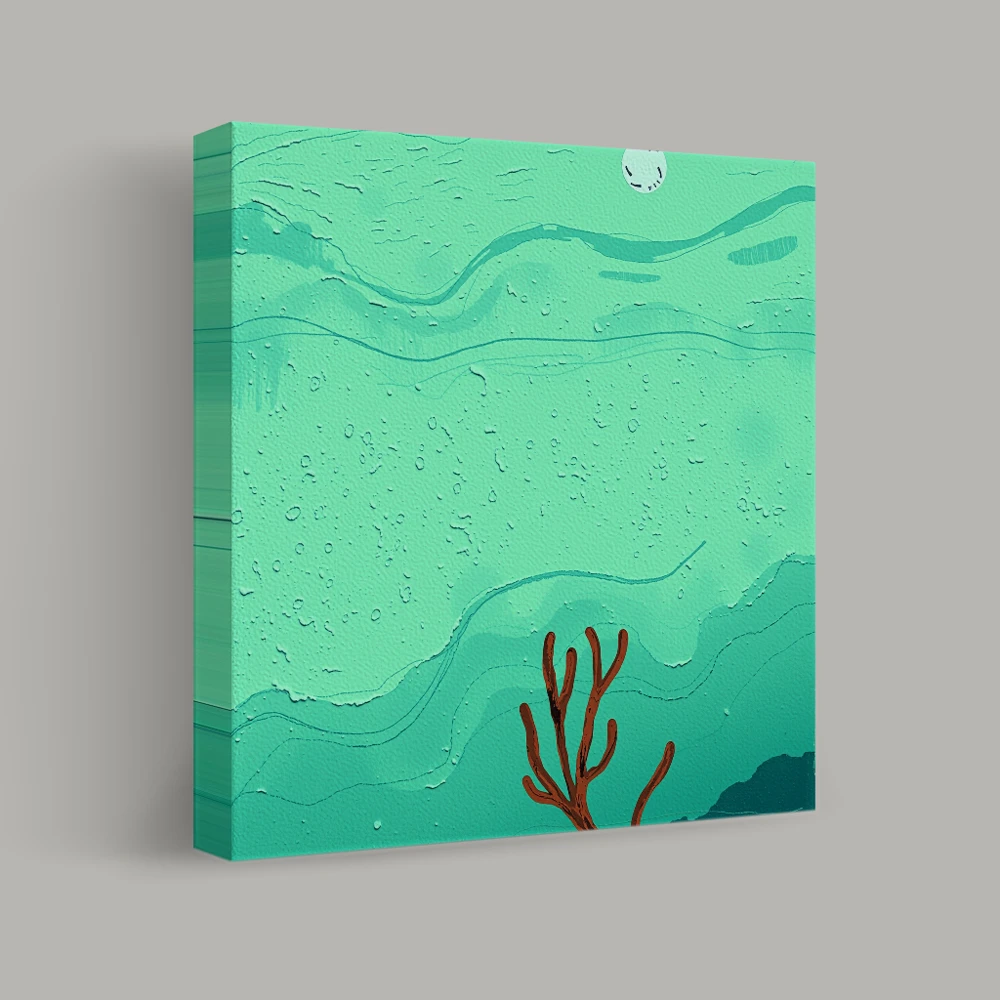 Serenity Under the Waves — canvas