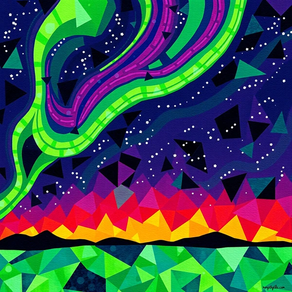 Geometric Northern Lights