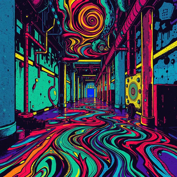 Vortex of the Technicolor Corridor