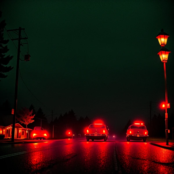 Red-Tinged Twilight