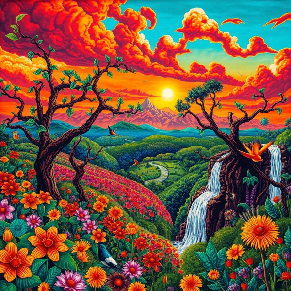 Epoch of Vibrant Hues view 2