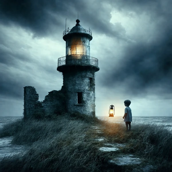 Lantern Guardian at the Lighthouse view 2