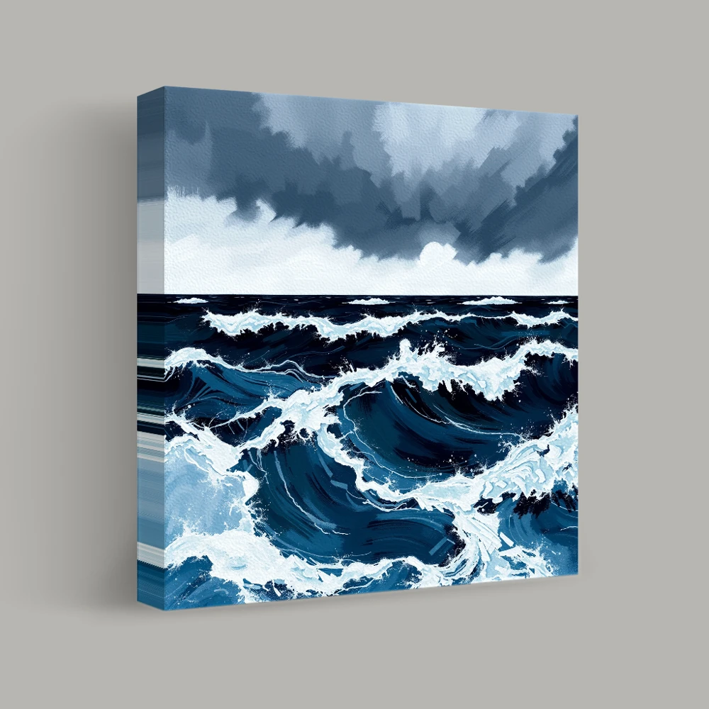 Tempest of the Deep — canvas