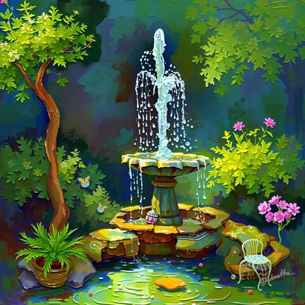 Serenity in the Secret Garden
