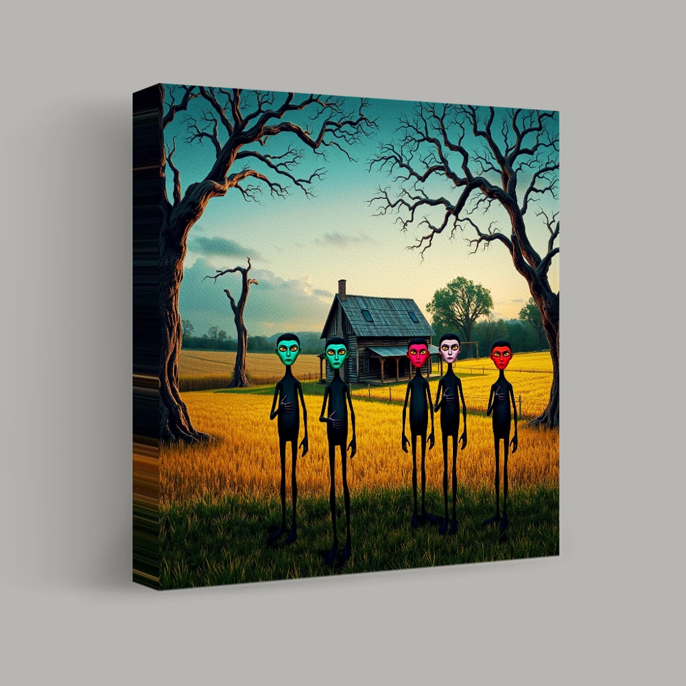 The Gathering — canvas