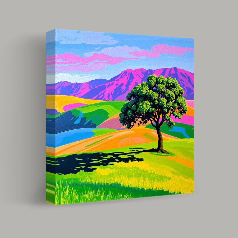 Chromatic Solitude — canvas