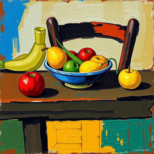 Symphony of Colorful Still Life