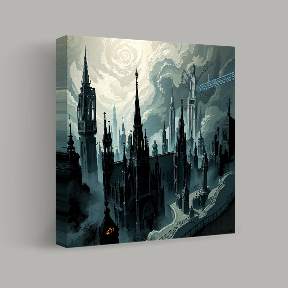 Gothic Emergence — canvas