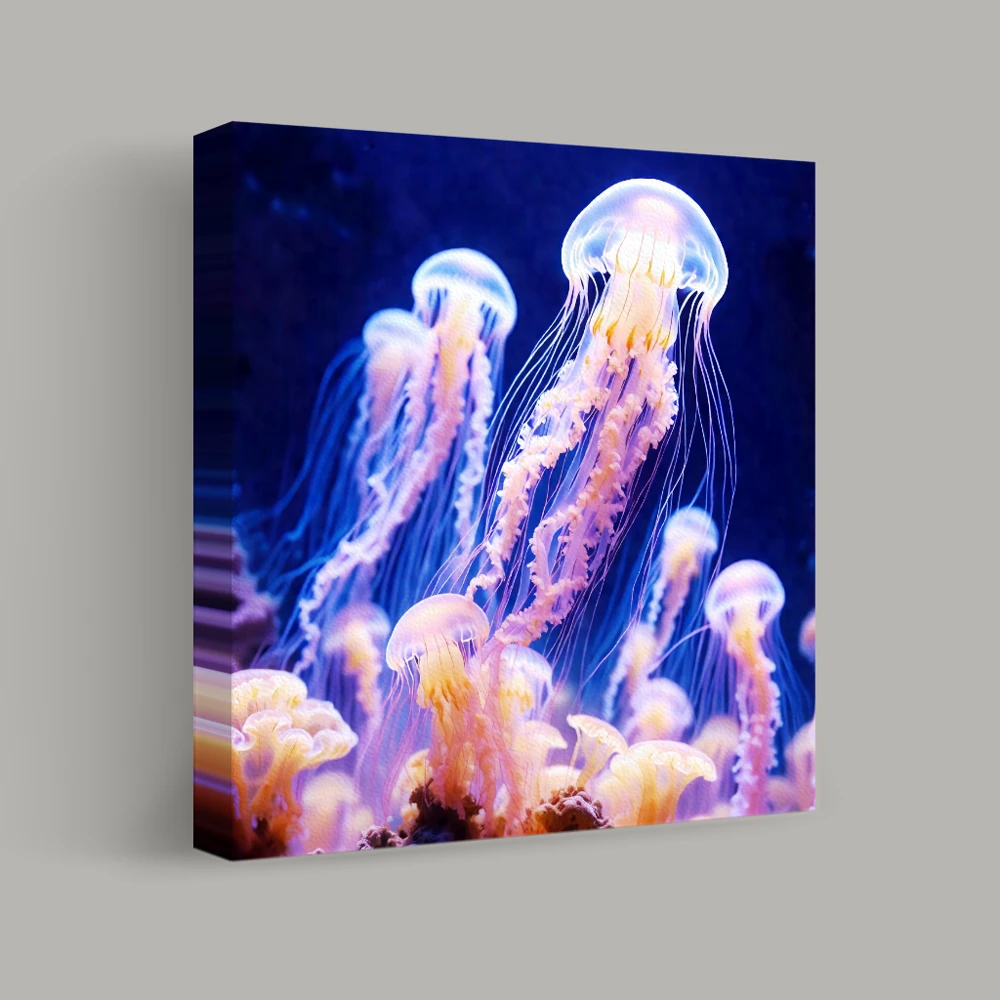 Dance of the Luminous Jellies — canvas