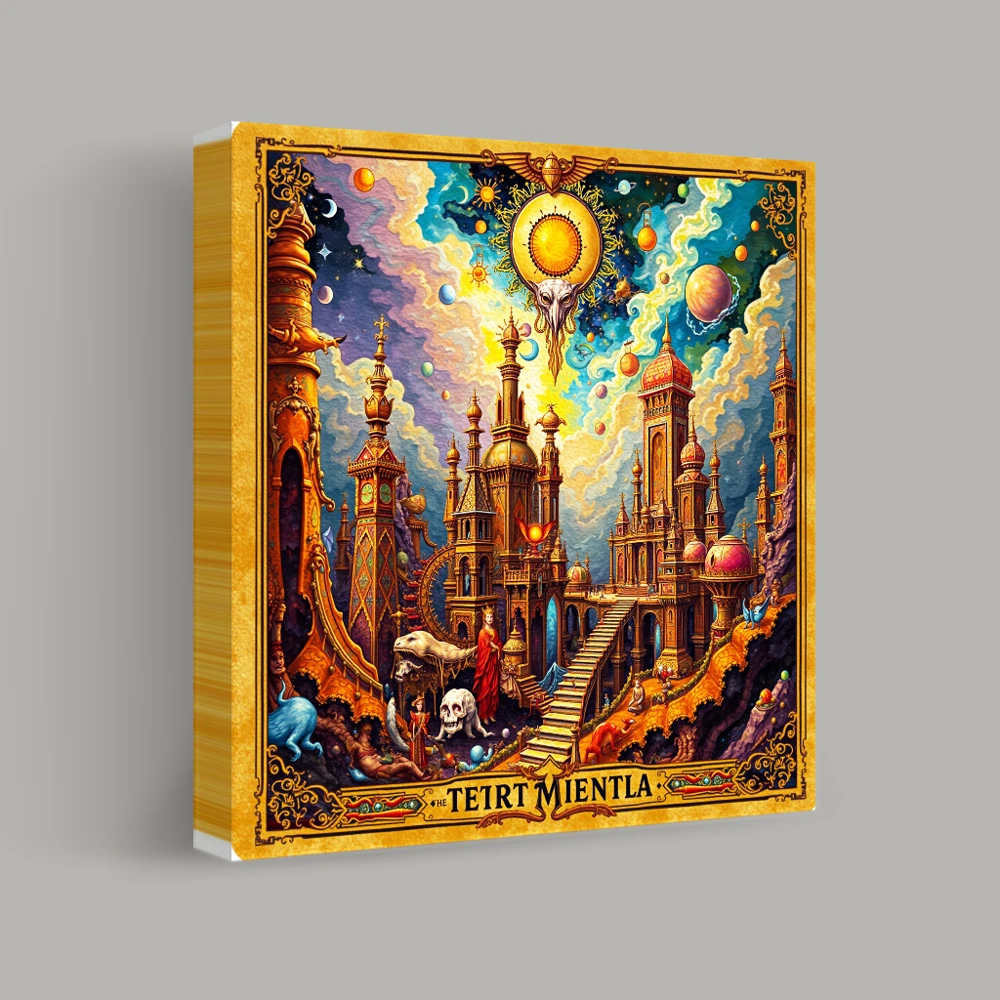 Celestial Citadel — canvas