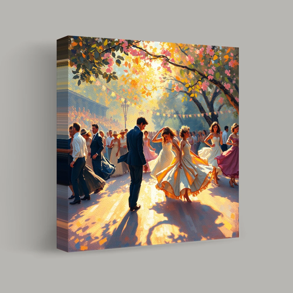 Twilight Sonata of Dance — canvas