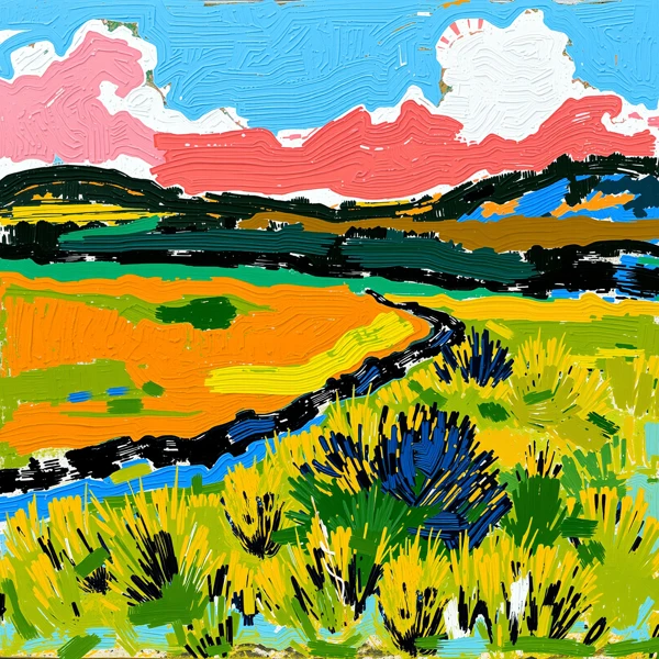 Brushstrokes in Bloom
