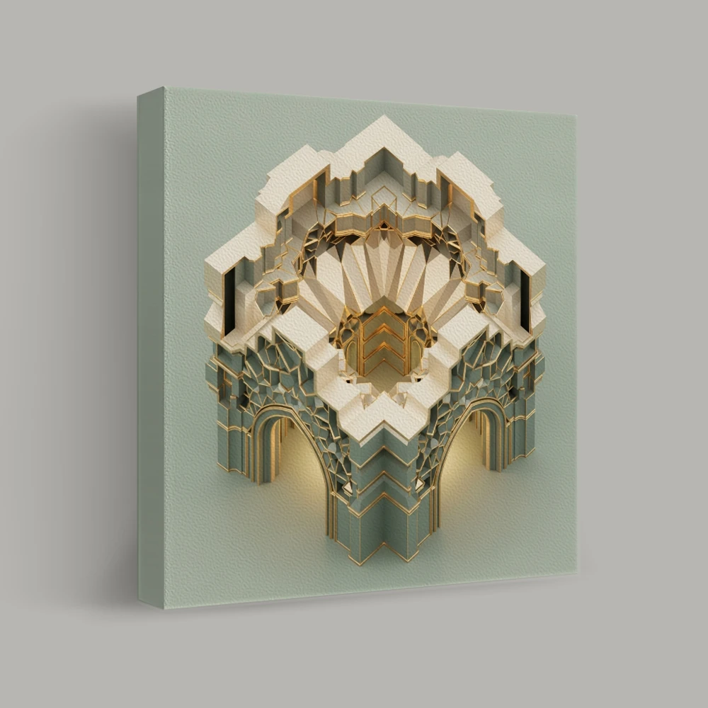 Geometry of Reverence — canvas