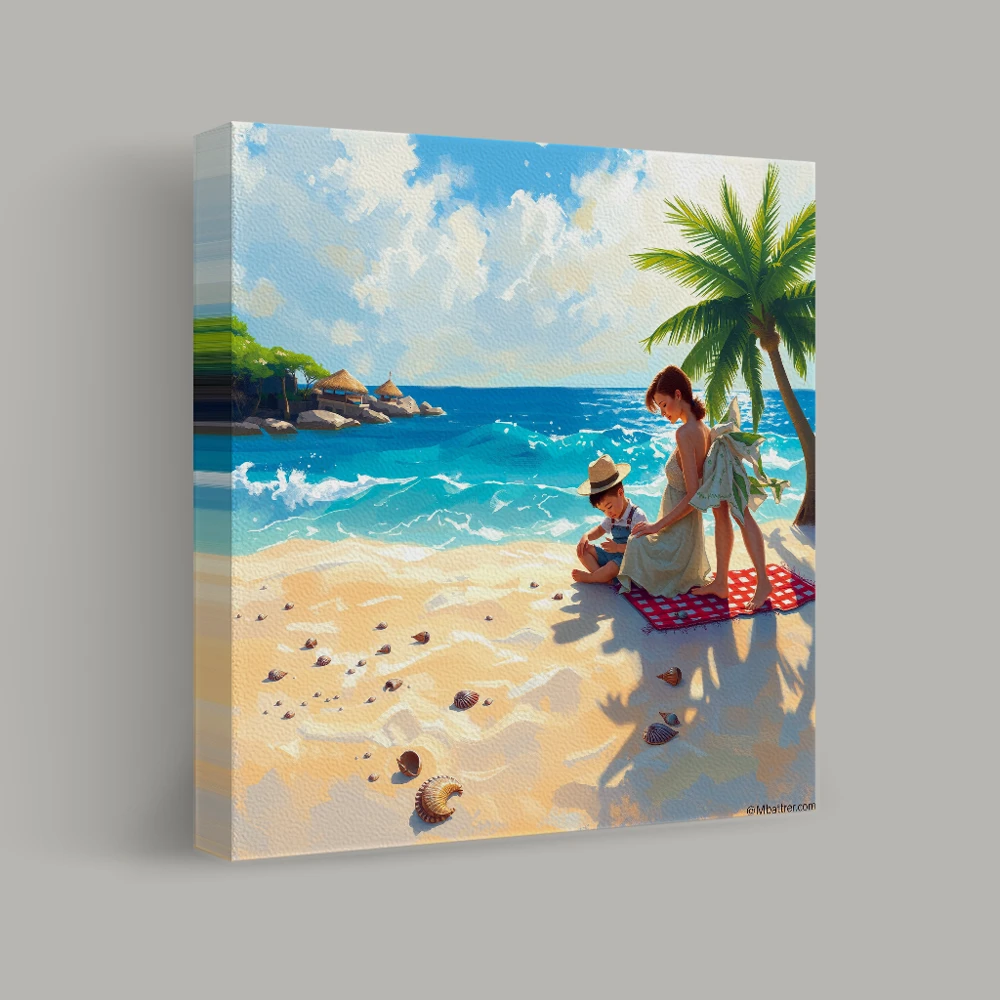 Sandy Conversations — canvas