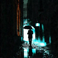 Shadows Under Rain-Soaked Streets thumbnail 2