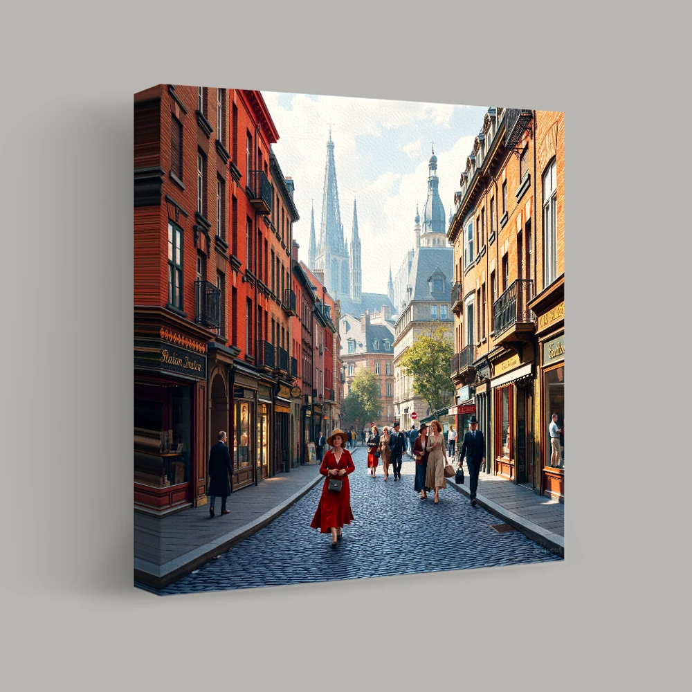 Urban Tapestry — canvas