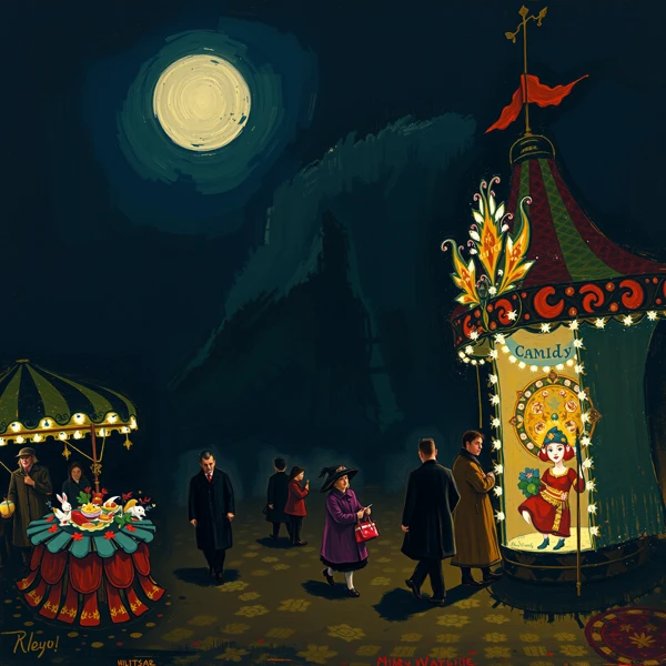 Moonlit Carnival Mystique
