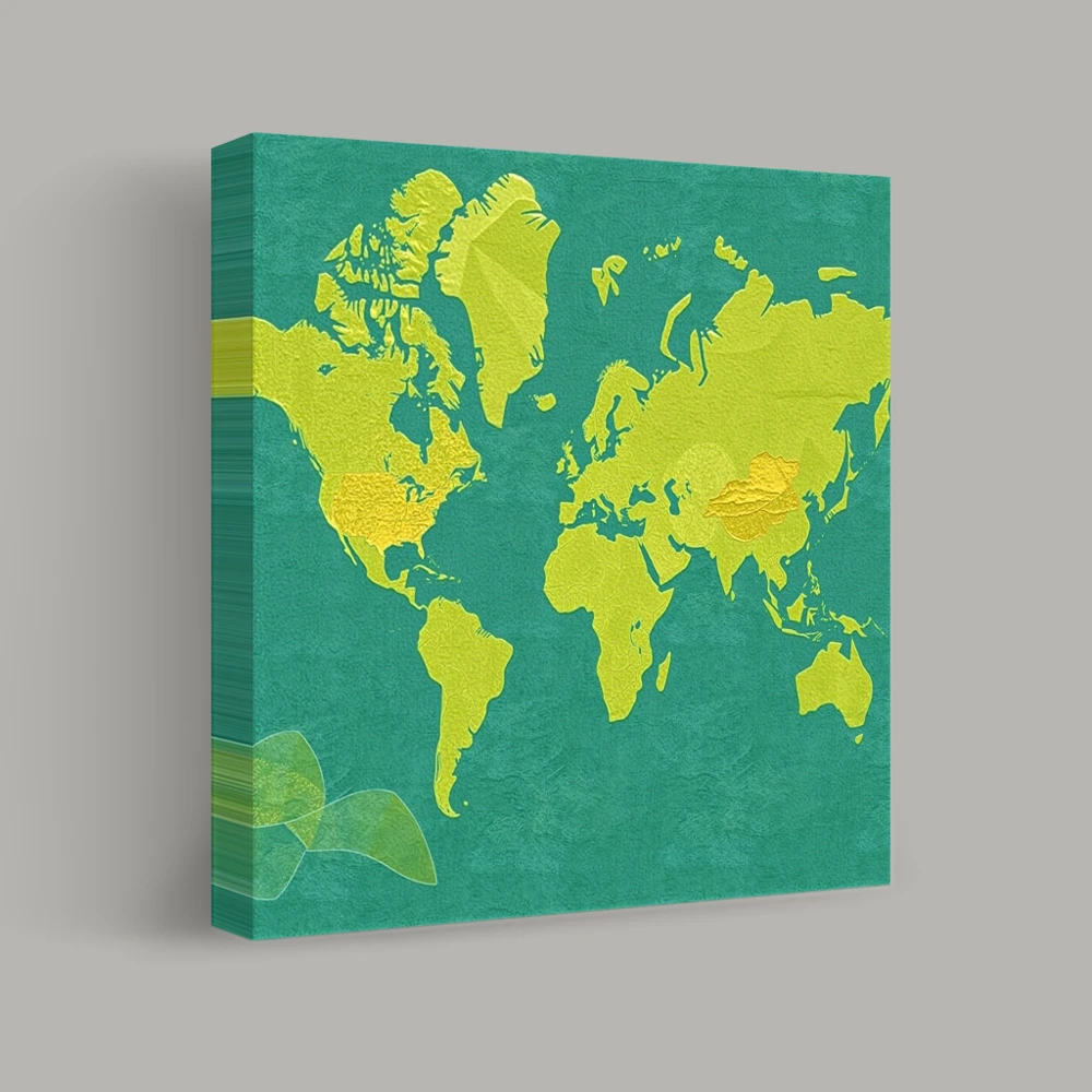 Cartographic Whispers — canvas