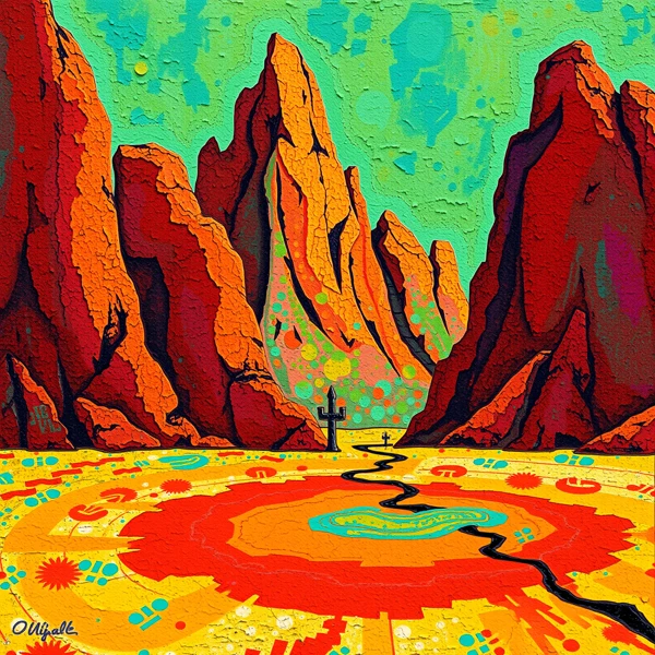 Echoes of the Painted Desert