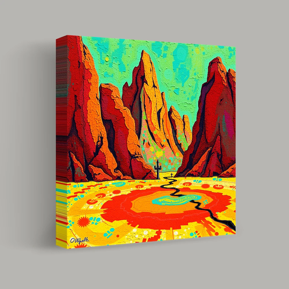 Echoes of the Painted Desert — canvas