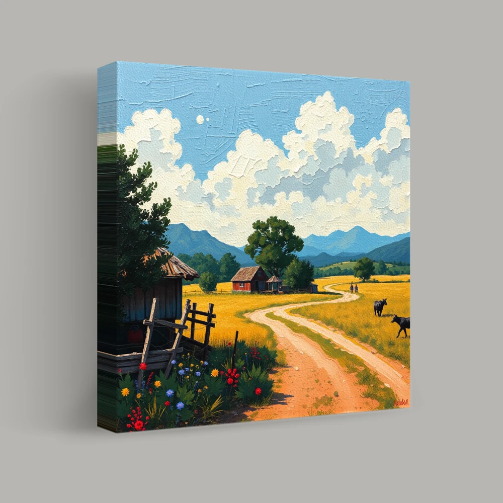 Pathways of the Countryside — canvas
