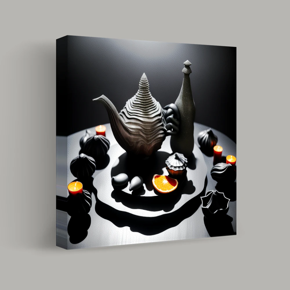 Shadows of the Gourmand — canvas
