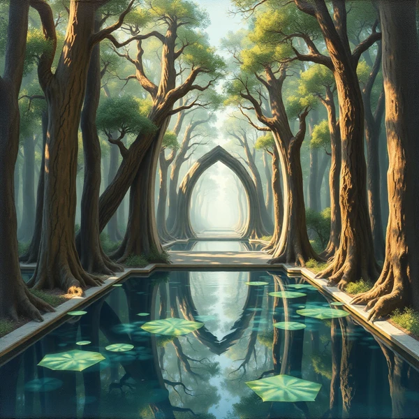 Passage Through the Whispering Trees