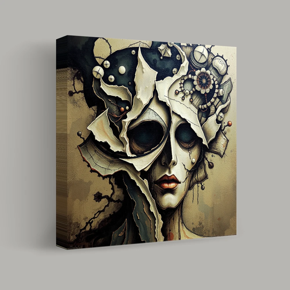 Mask of Rebirth — canvas