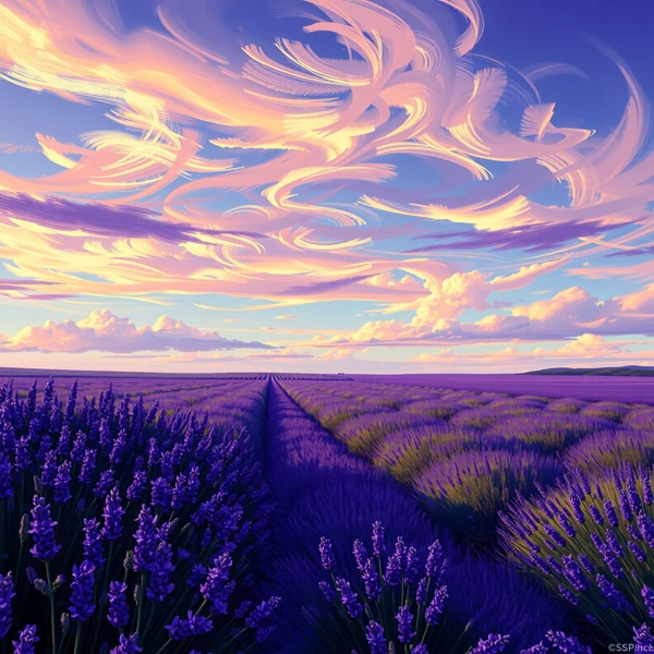 Dance of the Lavender Skies