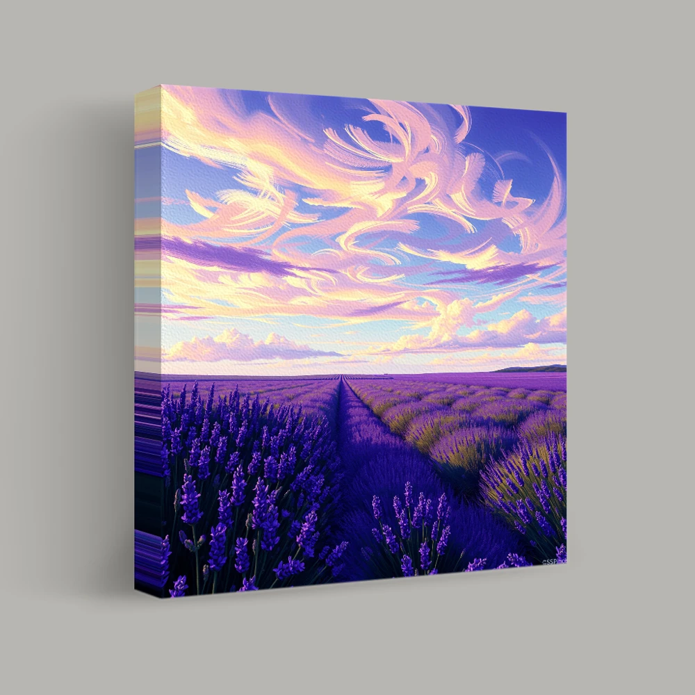 Dance of the Lavender Skies — canvas