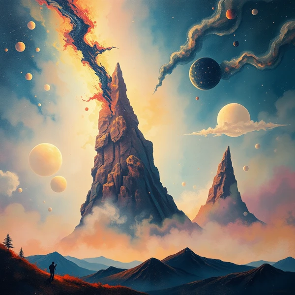 Himmelsgipfel und kosmische Wunder