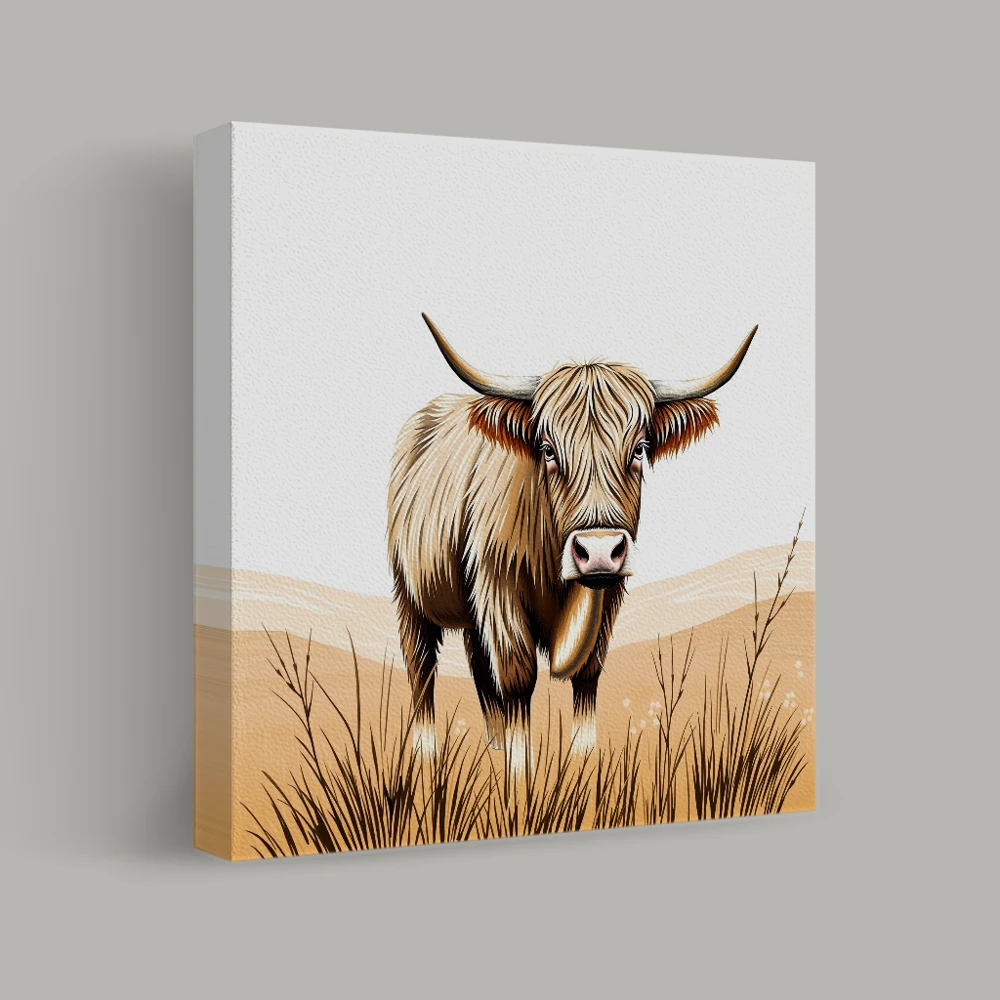 Highland Sentinel — canvas