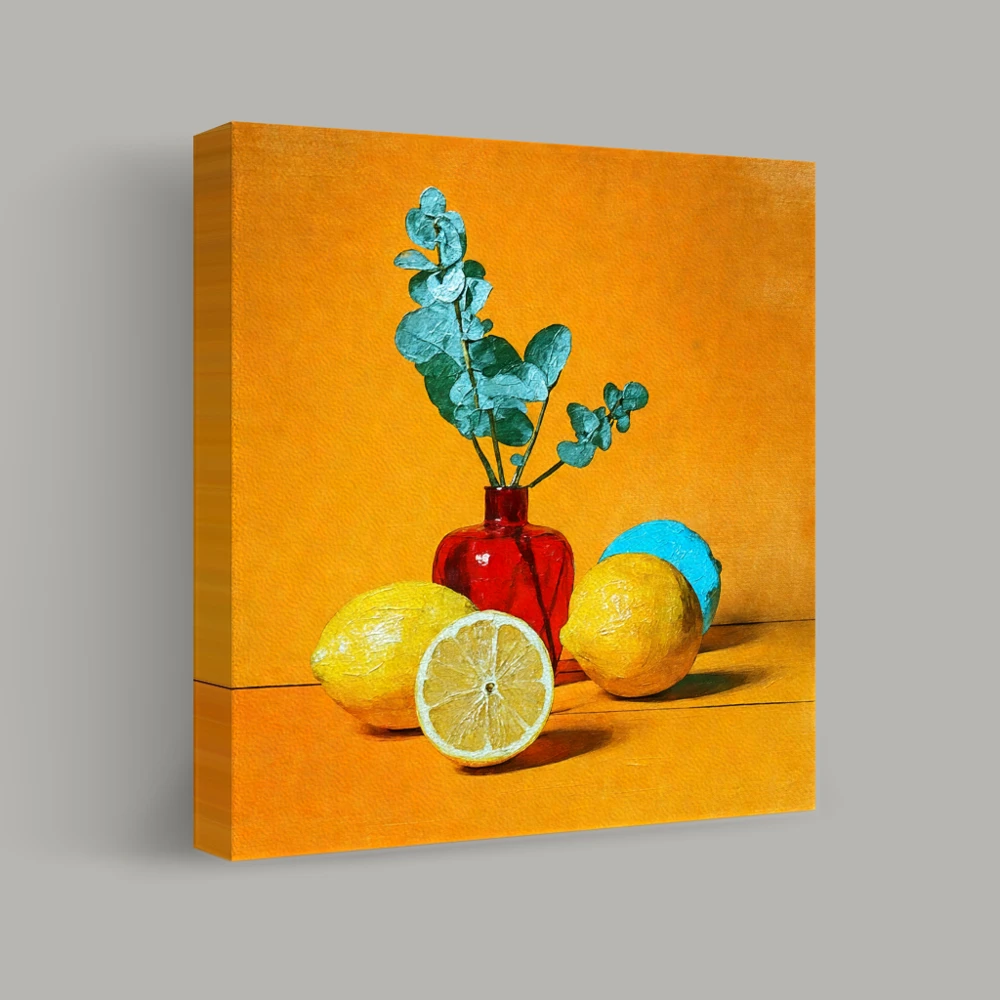Citrus Harmony — canvas