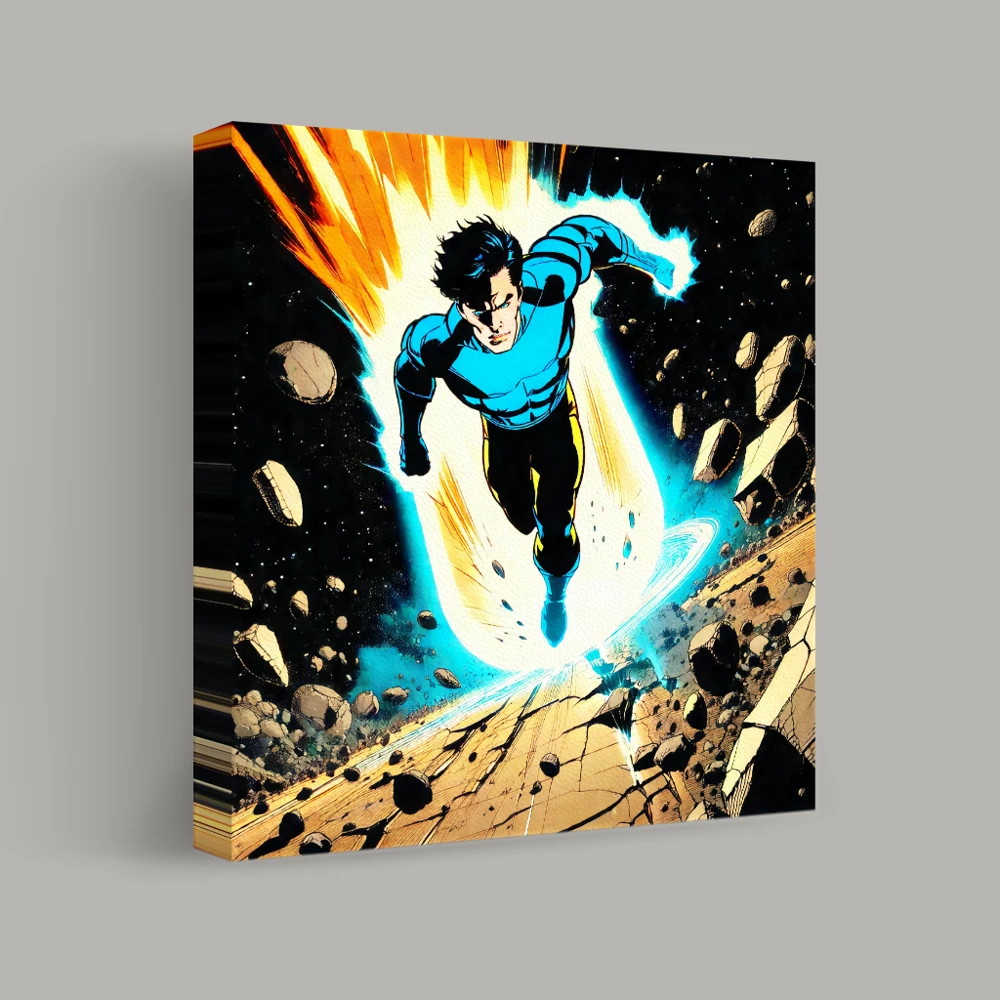 Celestial Sprint — canvas