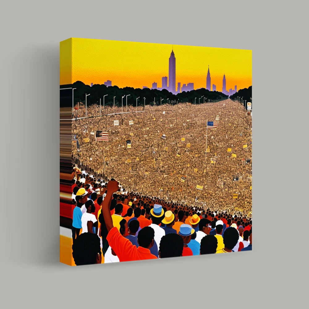 Rising Voices of Unity — canvas