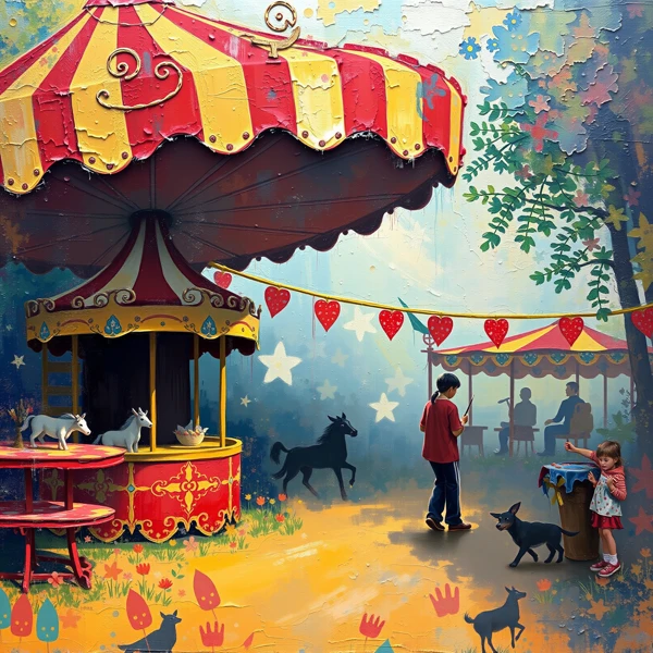 Whimsical Carnival Daydream
